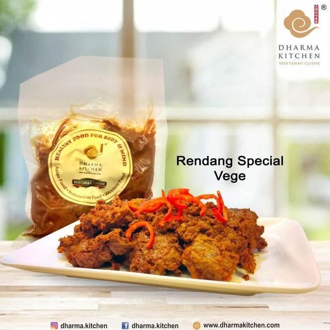 Frozen Rendang Vegetarian / Daging rendang Vegetarian