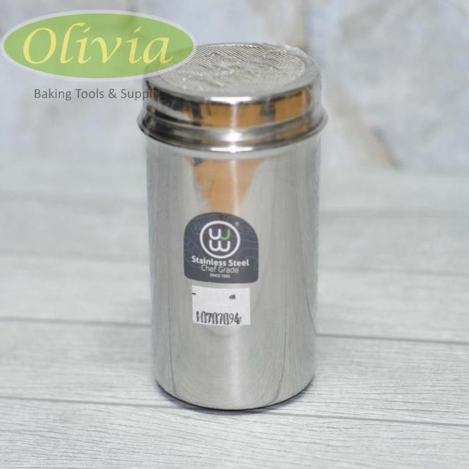 Allthebest- Flour Container Mesh//Tepung Shake Stainless Kitchenware