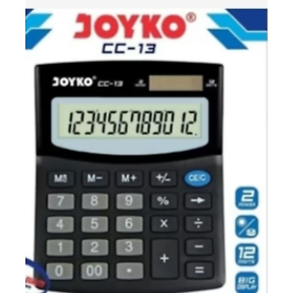 KalkulatorJoykoC13/12Digit