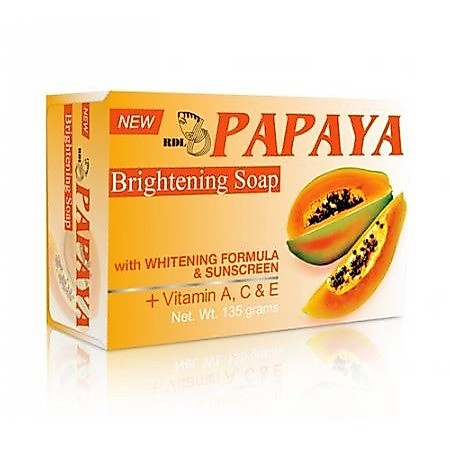 RDL Papaya Brightening Soap - Sabun Papaya Rdl  - Papaya Soap