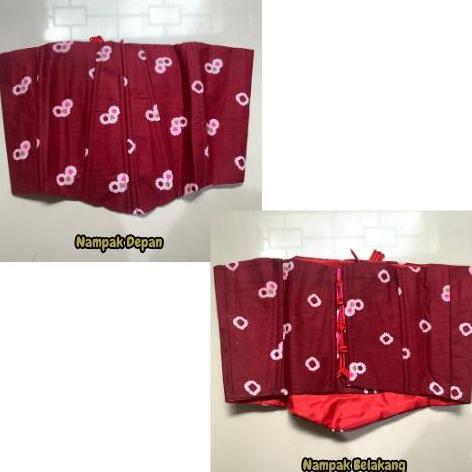 *Obi Belt / Angkin Instan Tulangan Dewasa Jumputan