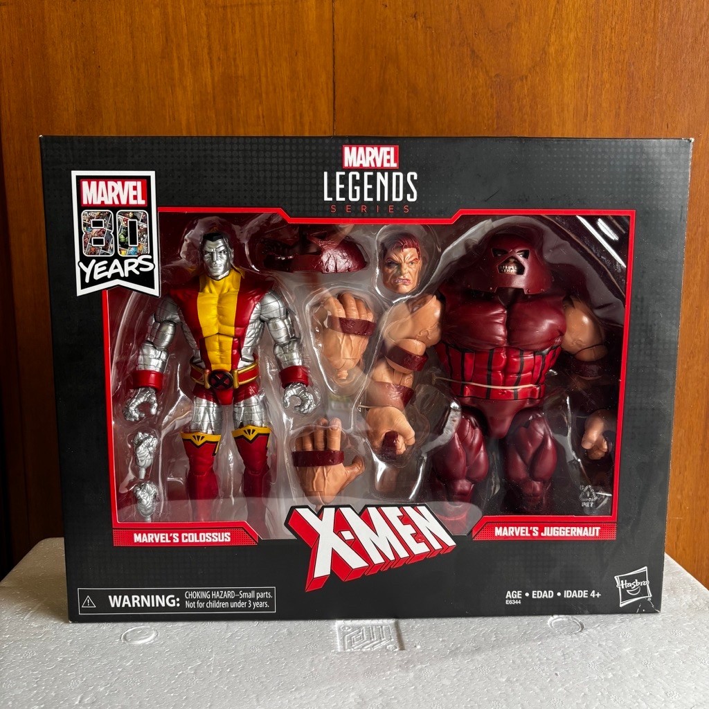 Marvel Legends Colossus Juggernaut set
