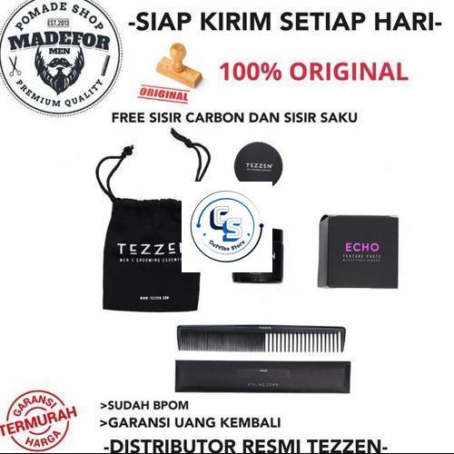 Tezzen Echo Activated Charcoal Texture Paste Tezzen Pomade Echo