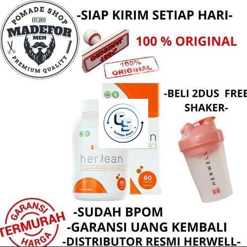HERLEAN BY HERWELL ISI 60 KAPSUL  HERLEAN PEMBAKAR LEMAK FIBER TINGGI