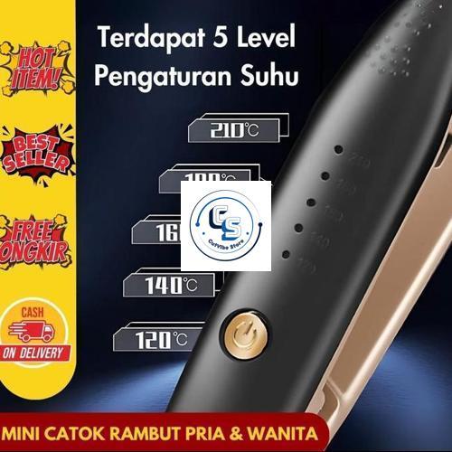 Mini Catok Rambut Pria Catokan Mini Rambut Catok Rambut Pria Hair Straightener