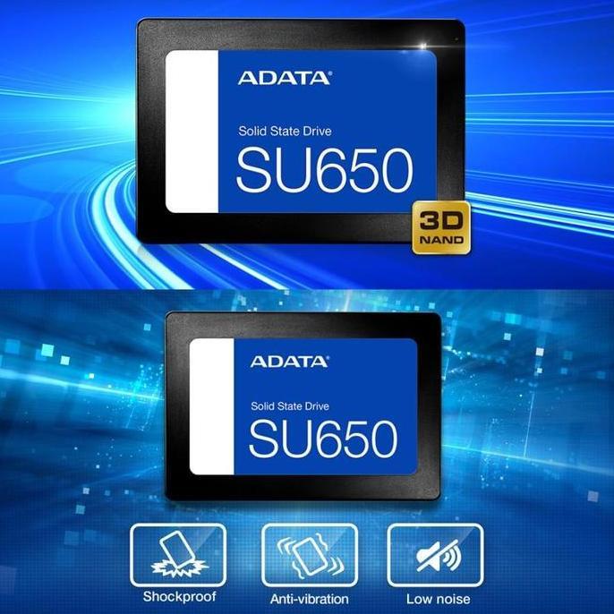 BEBAS ONGKIR - Storage SSD Adata SU650 2TB - 2,5" Sata III - SSD ADATA 2TB SU650