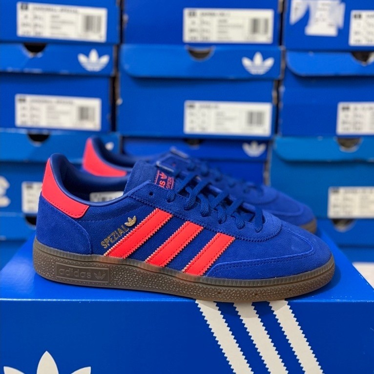 Sepatu Sneakers Unisex Adidas Spezial Solar Red / Colorway Munchen - Original
