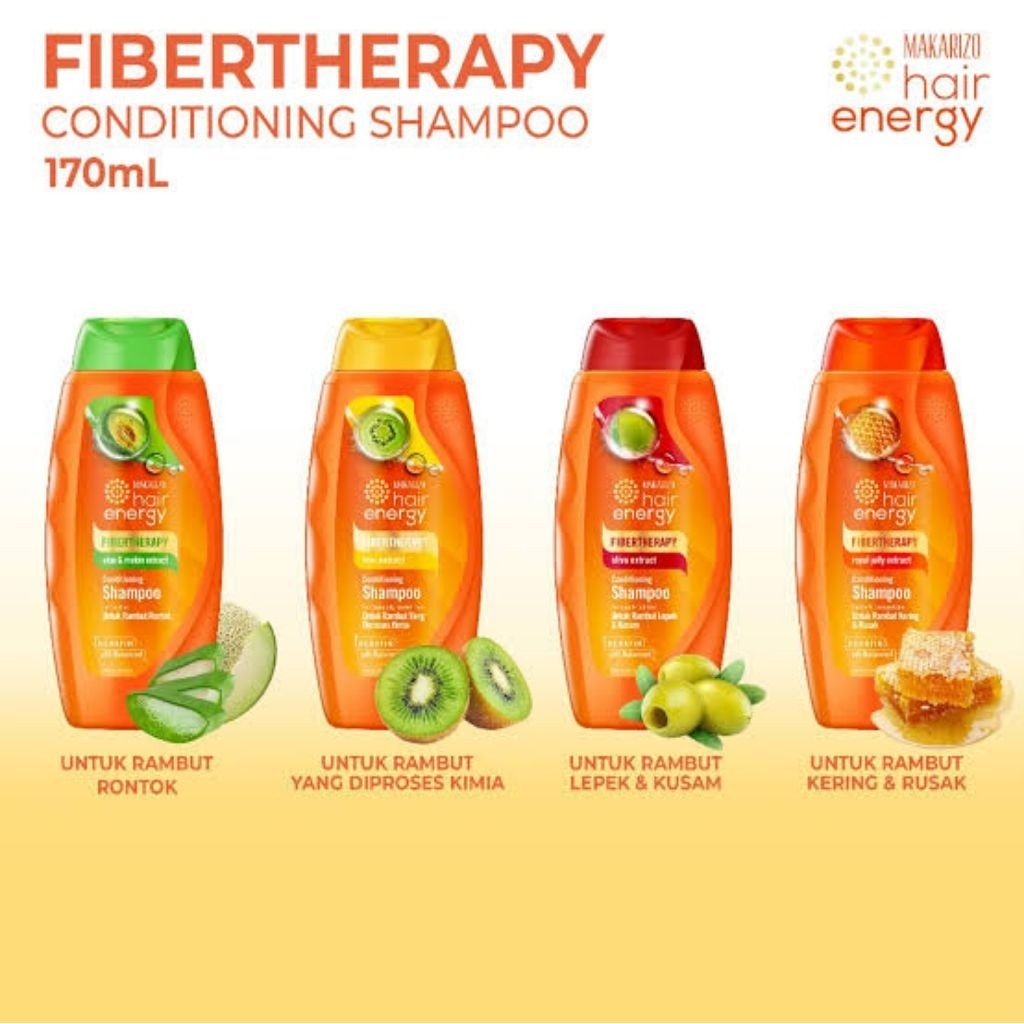 Makarizo shampoo 170ml - makarizo shampoo botol