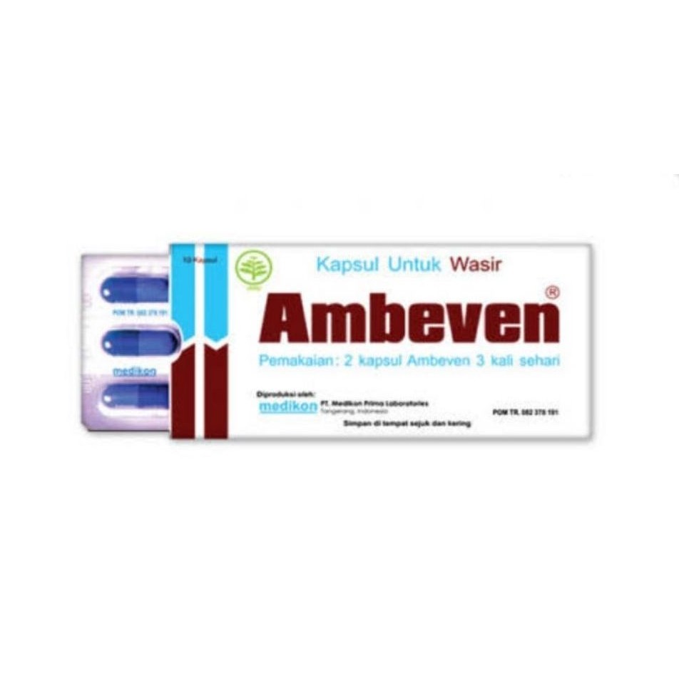 AMBEVEN CAPSUL / AMBEVEN / AMBEVEN KAPSUL WASIR / AMBEVEN 10 KAPSUL / AMBEVEN KAPSUL / AMBEVEN 1 STR