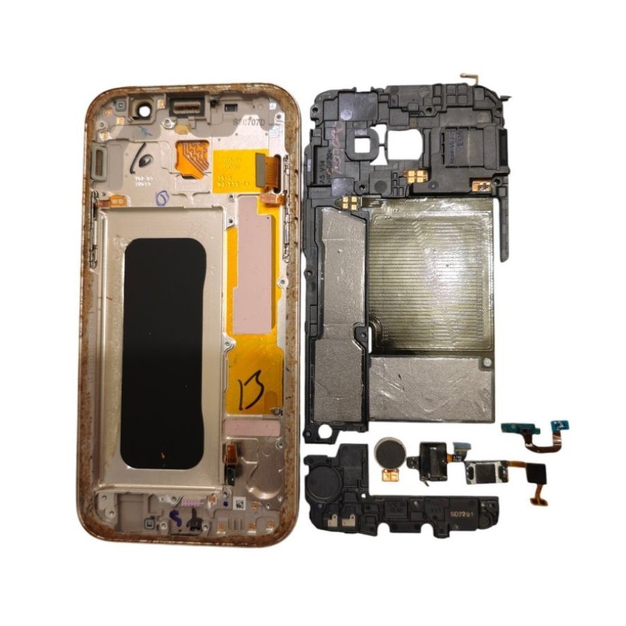 part samsung A5 2017,lcd ori samsung A5, tutup mesin, vibred getar, fleksibel handsfree, buzzer spek