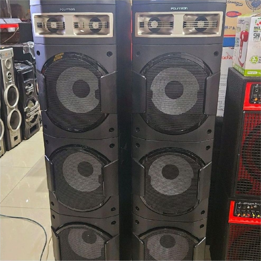 SPIKER AKTIF BLUETOOTH POLYTRON PAS 10DF38 ORIGINAL
