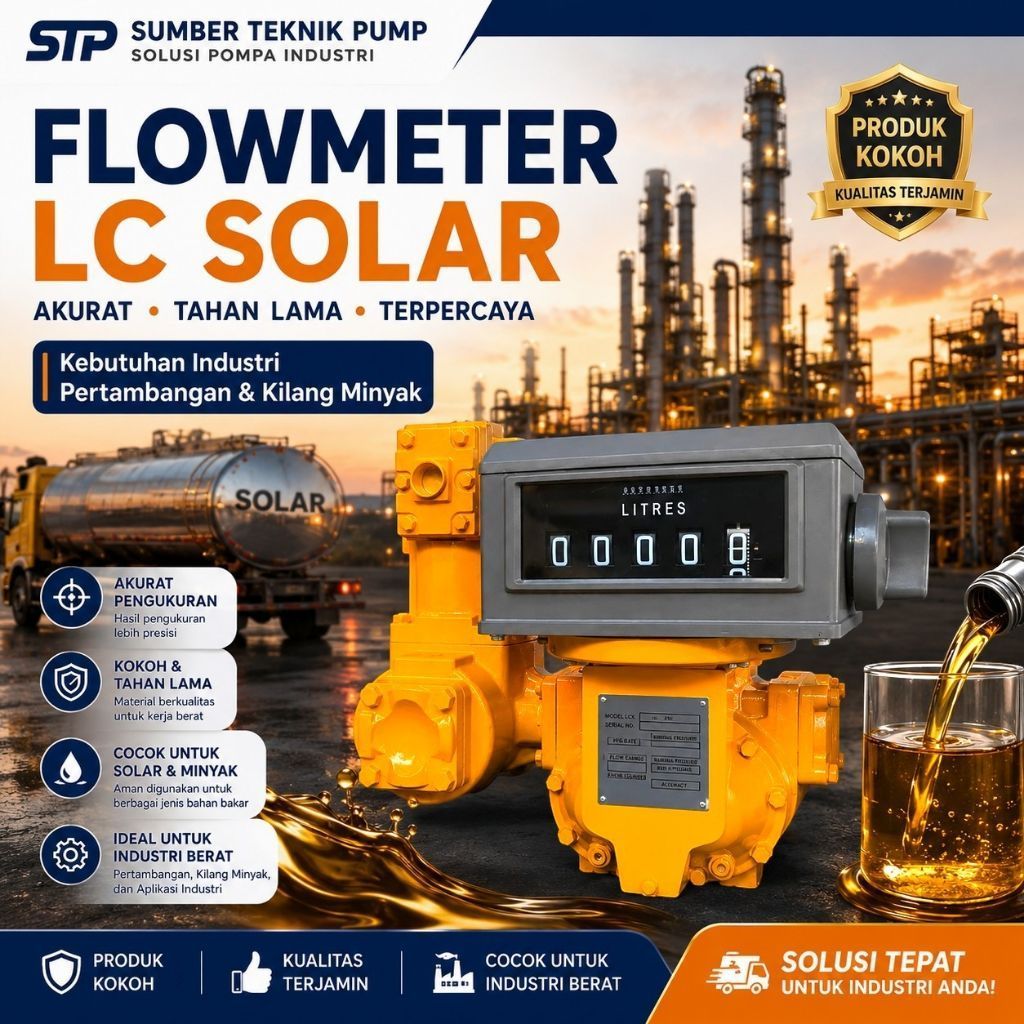 FLOWMETER LC 3 INCH CHINA FLOWMETER SOLAR INDUSTRI 3" FLOW METER LC 3"