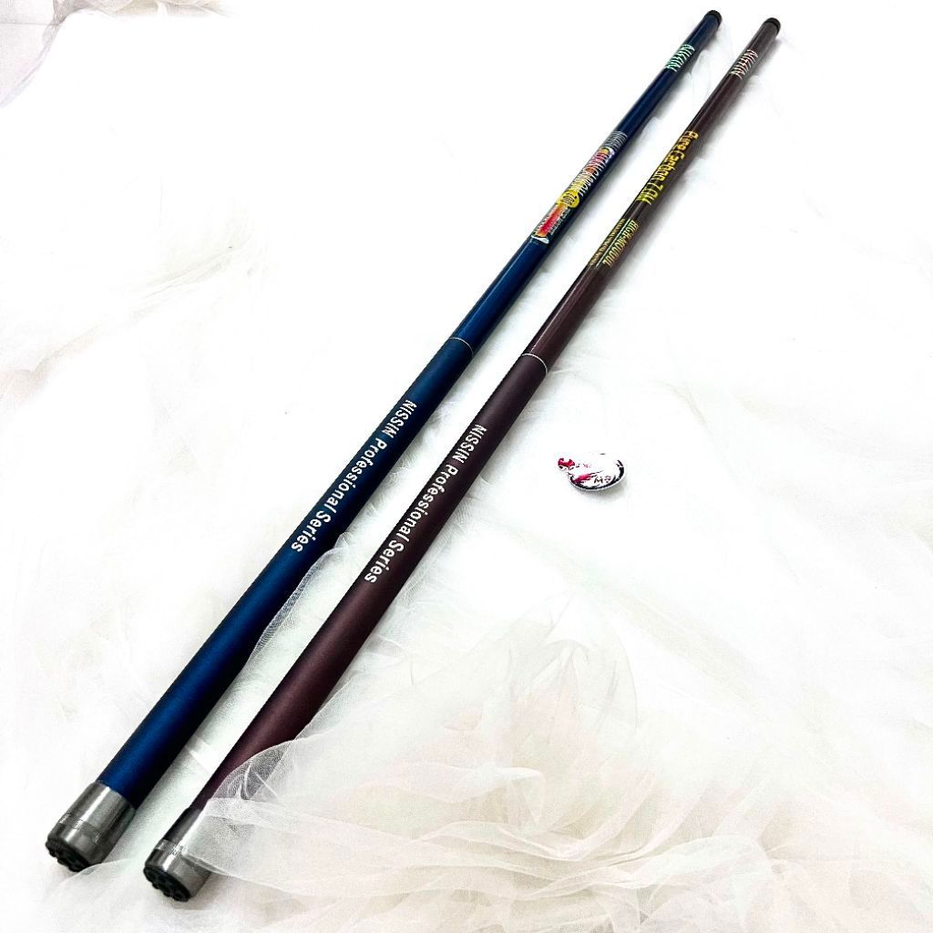 Joran tegek gabus nissin Titan carbon dan Pure carbon 7m / action hard