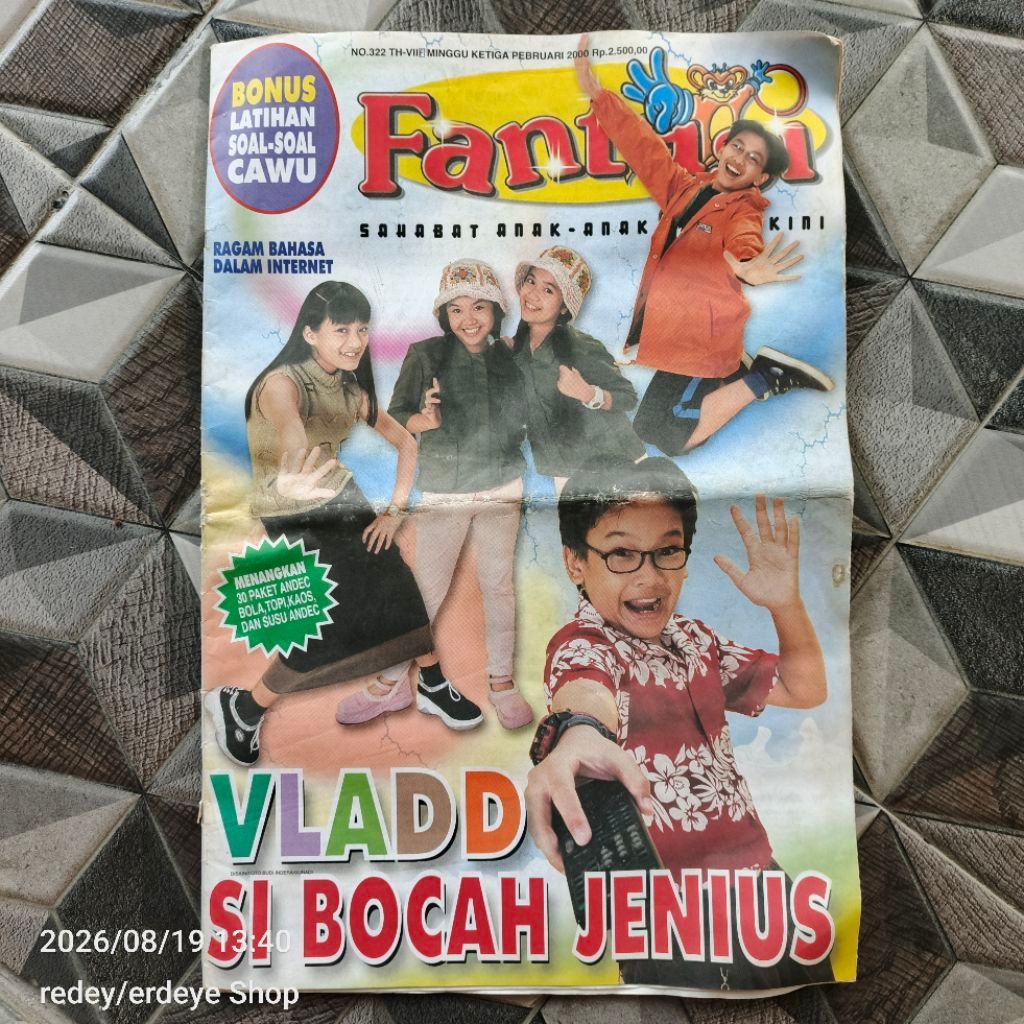 Tabloid Fantasi No 322 Februari 2000