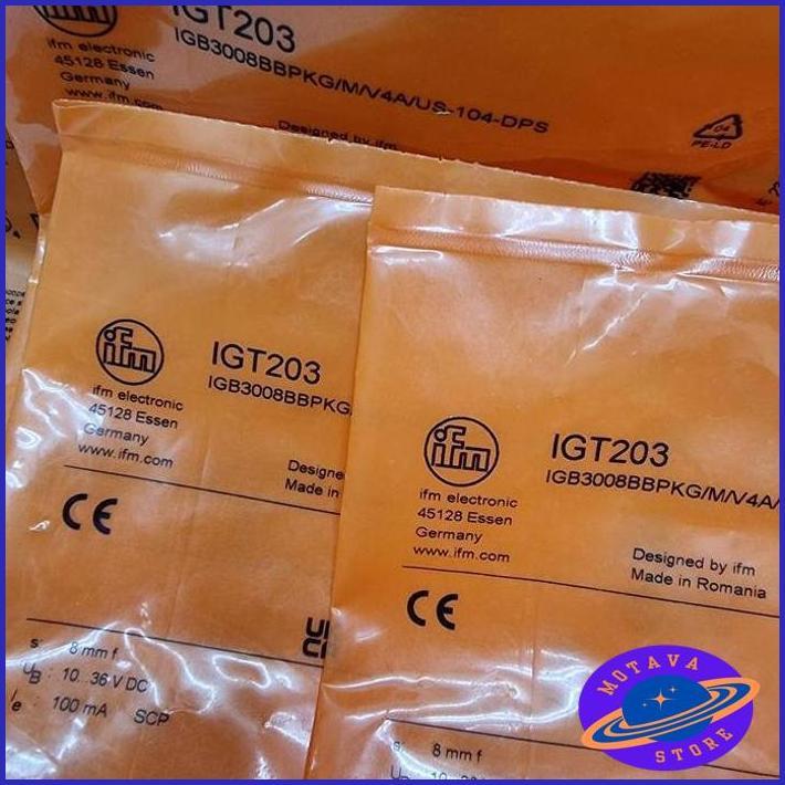IFM IGT203 PROXIMITY SENSOR IFM READY