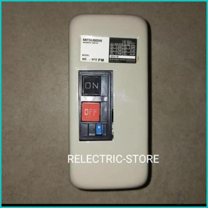 MAGNETIC CONTACTOR MITSUBISHI MSN10 MS-N10 MS10 MITSUBISHI FREE ONGKIR