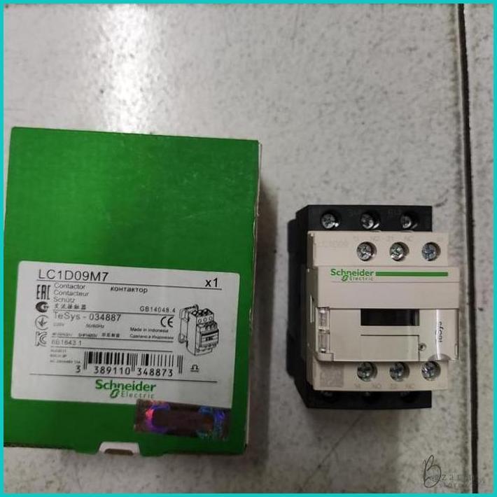 KONTAKTOR SCHNEIDER LC1D09M7 LC1D09 220V  / CONTACTOR LC1D09M7 BARU