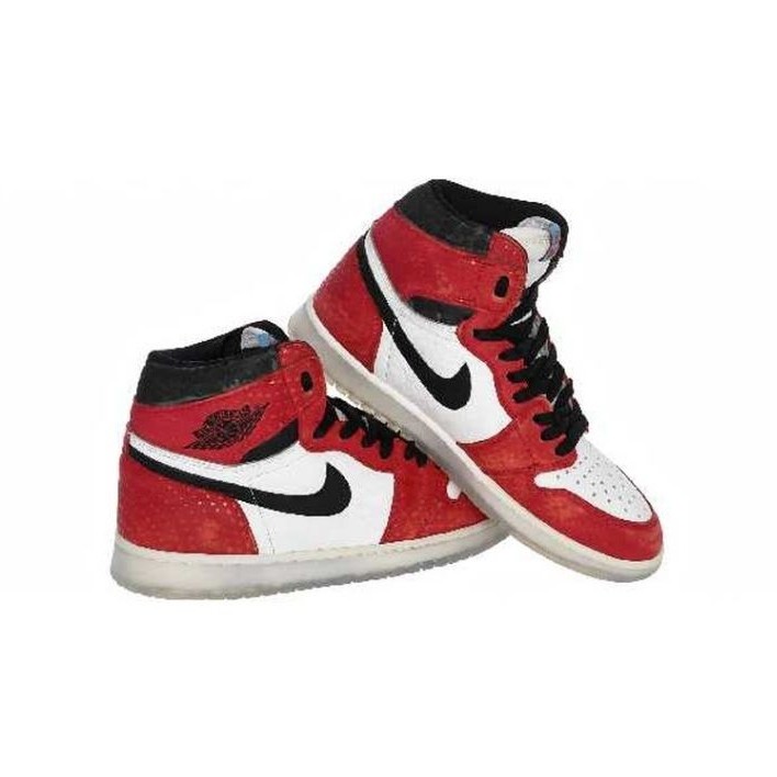Air Jordan 1 High (OG) Origin Story Spider-Man 555088-602 Size 41 - Second Original - RomZStore1304