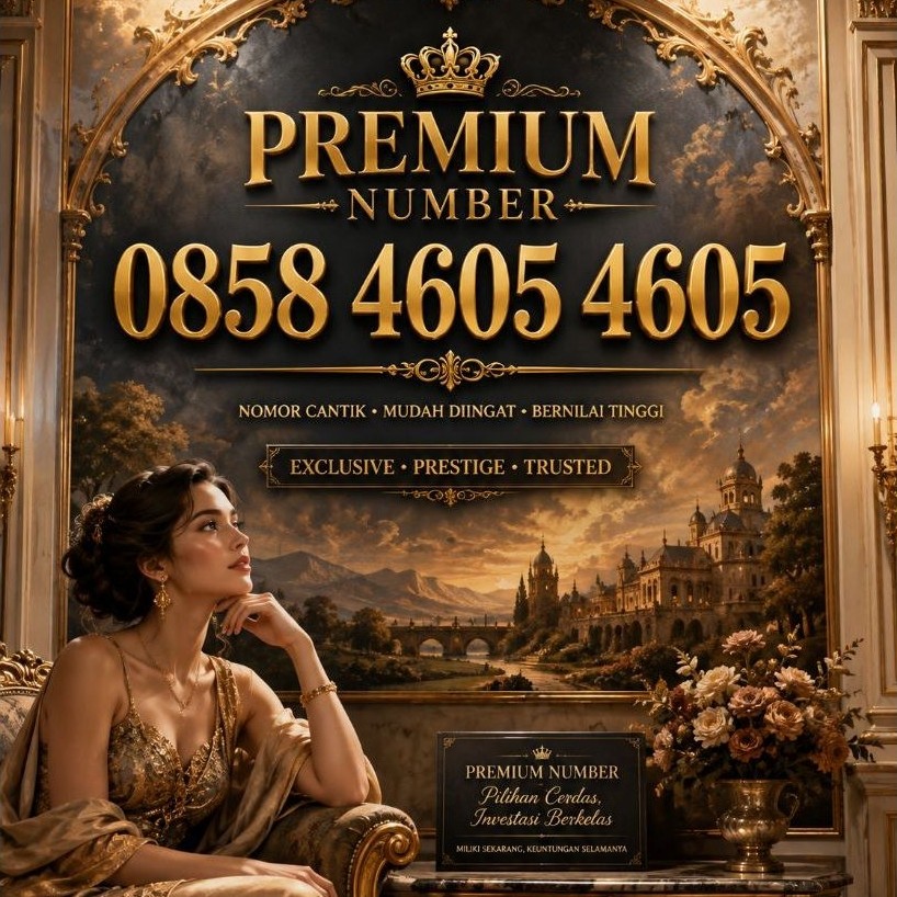 Nomor Cantik Premium Full Karakter AGOS VIP Spesial Varian Angka Super 4605 4605 Perdana Indosat Ber