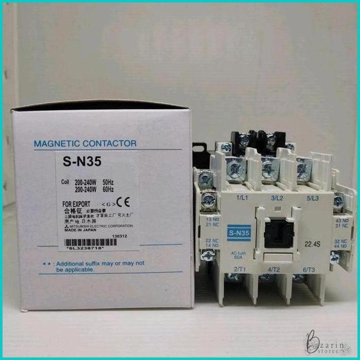 CONTACTOR MITSUBISHI SN35 SN35 SN 35 SN35 220V / 110V / 380V TERBATAS