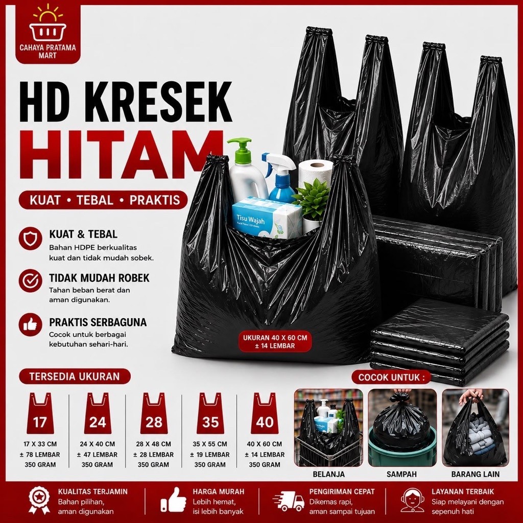 KANTONG PLASTIK KRESEK HITAM KANTONG KRESEK HITAM PLASTIK PACKING PLASTIK PACKING ONLINE PLASTIK PAC
