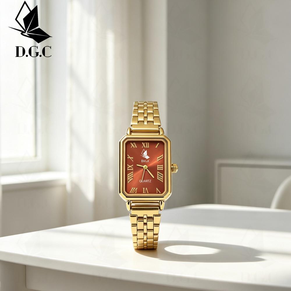 Terbaru Dgc 10667 Jam Tangan Wanita Dgc Strap Stainless Adjustable Fashion Korea Casual Vintage Jam 