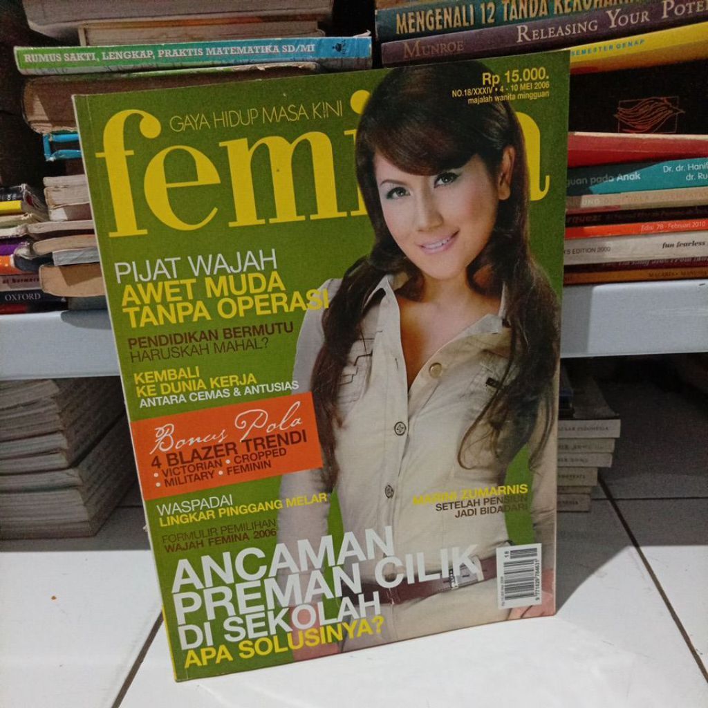 MAJALAH FEMINA EDISI 18/MEI 2006