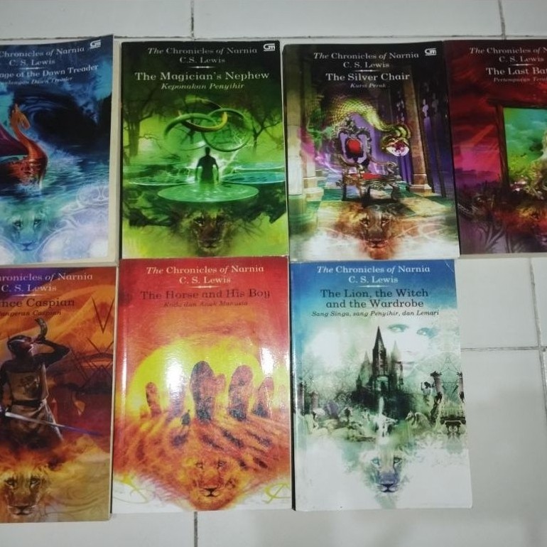 Novel the chronicles of narnia (preloved)