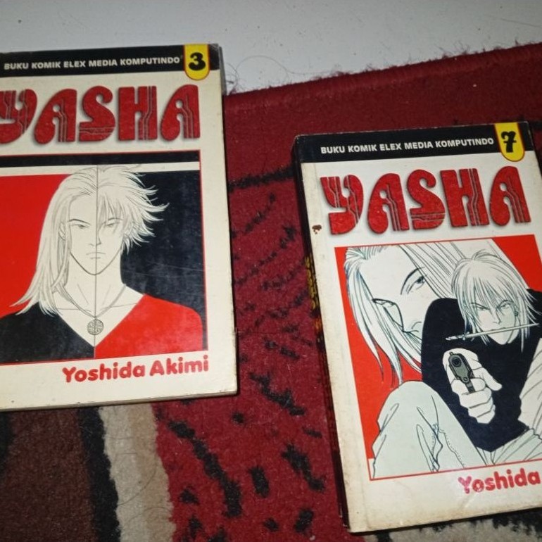 Komik Yasha - Yoshida Akimi Buku Bekas Original