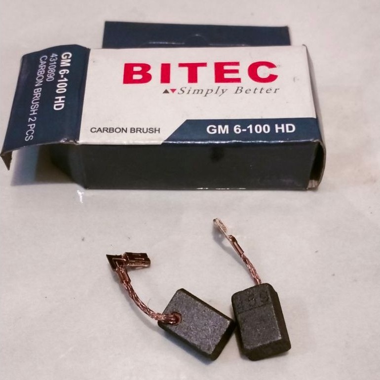 Carbon Brush GM6-100HD Areng mesin Gerinda Bitec Seri GM 6-100HD