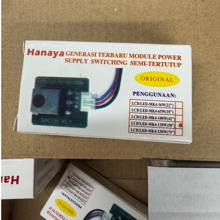 HANAYA 4kabel 50" 4 kabel 50" gacun 4 kabel 130watt mk4