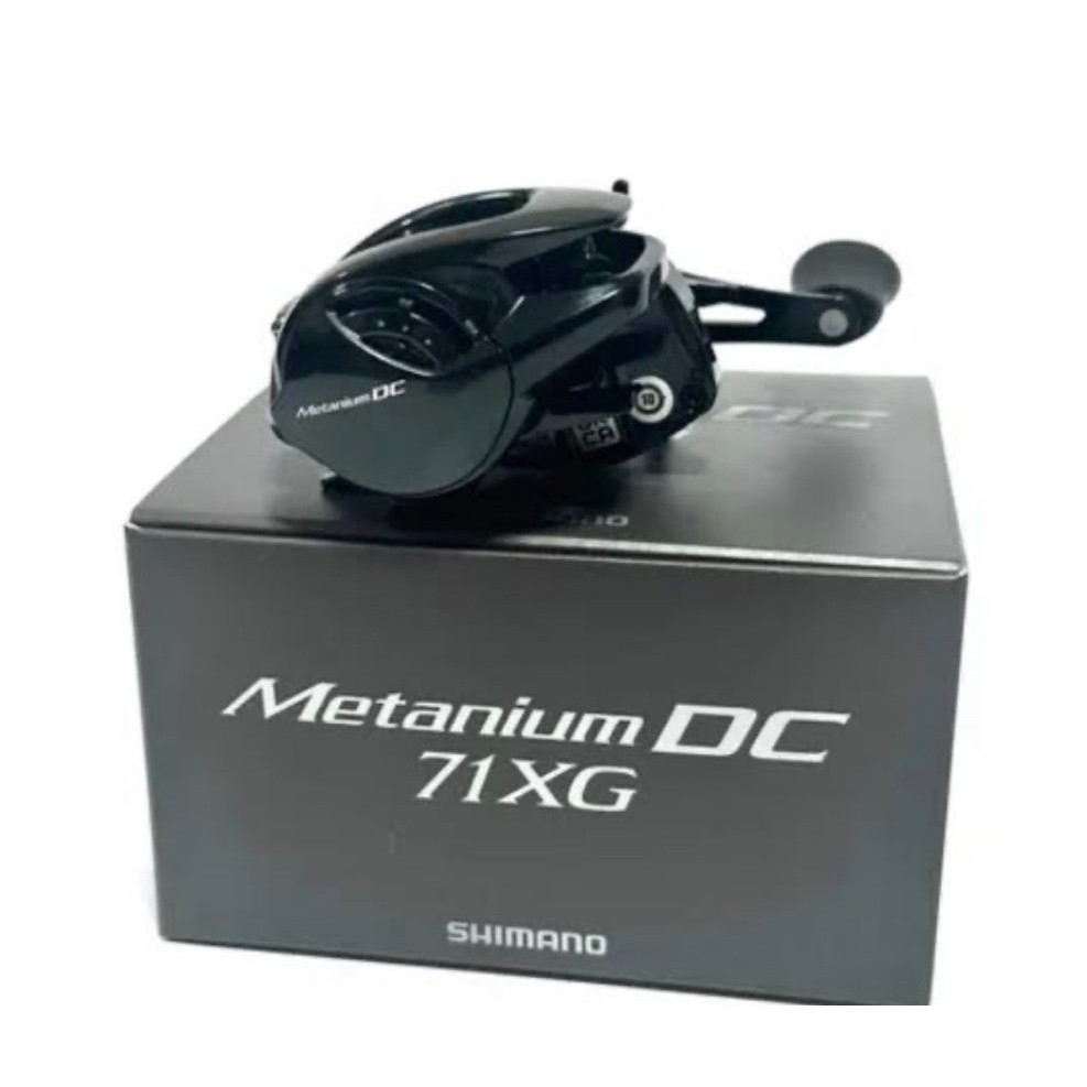 Reel Pancing Baitcasting Shimano Metanium DC 71XG 2024 Handle Kiri Second