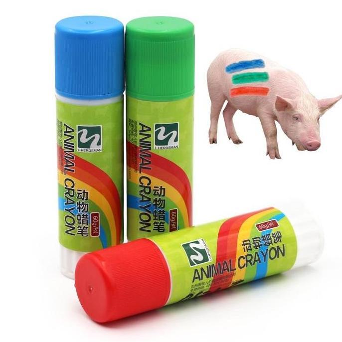 NAVHOKA Pena menandai babi, crayons untuk peternakan pembuatan besar, ternak, domba, peternakan hewa