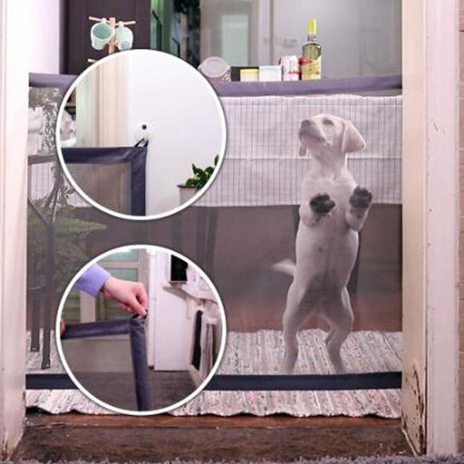 NDAP Jaring Pagar Penghalang Mesh Pembatas Hewan Peliharaan Anjing Kucing