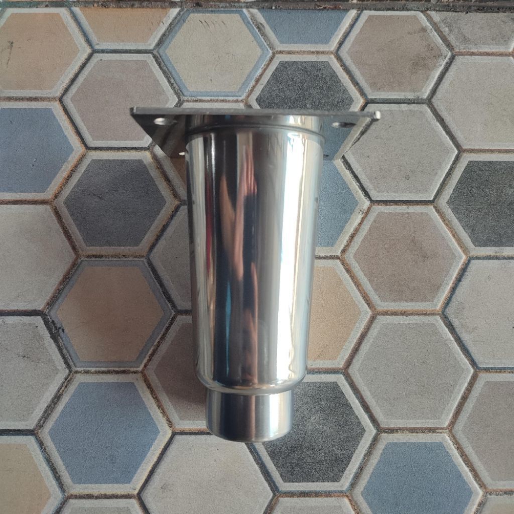 Kaki Stainless 6 inch Chiller Freezer Adjust Leg Freezer Chiller Kaki Meja Kabinet 6 inch