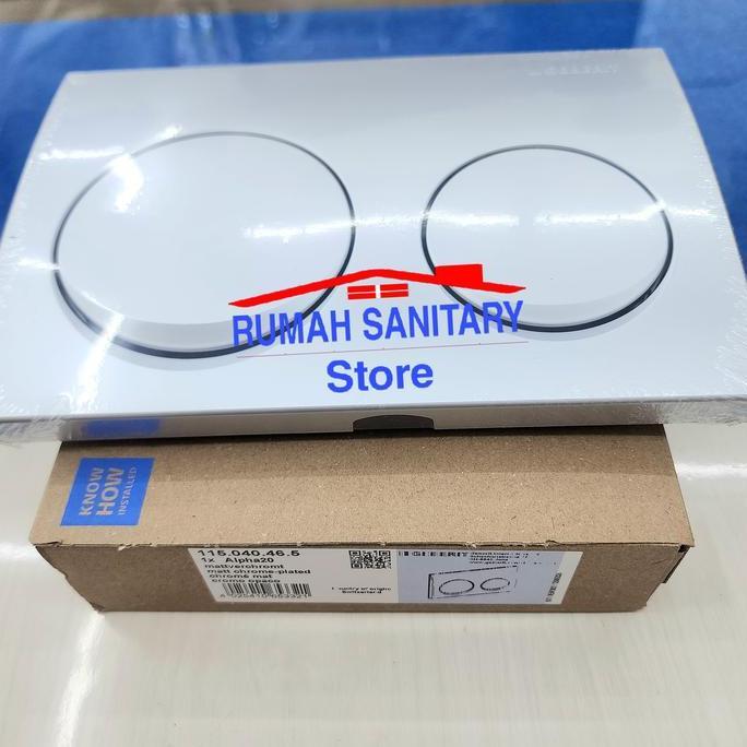 Sparepart Toto Tombol Tanam Geberit Flush Button Toilet Dual Flush Original