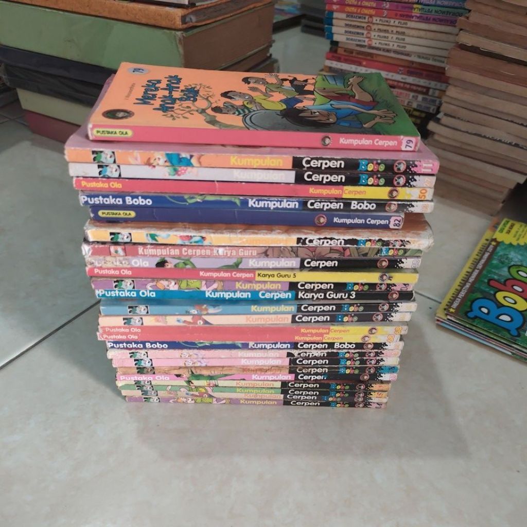 Buku Bacaan Anak Cerpen Bobo Pustaka Ola Pustaka BoBo Ready Banyak Judul