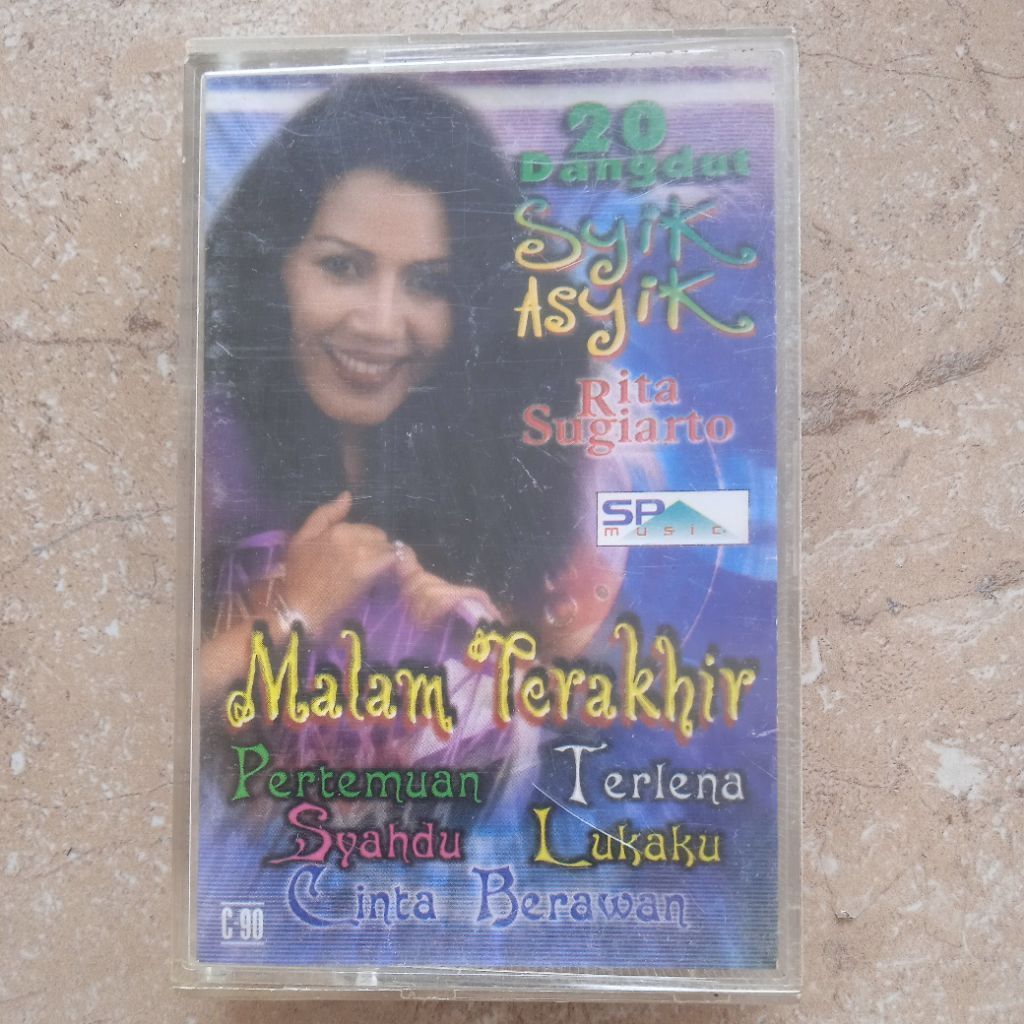 Kaset Pita Rita Sugiarto "20 Dangdut Syik Asyik"
