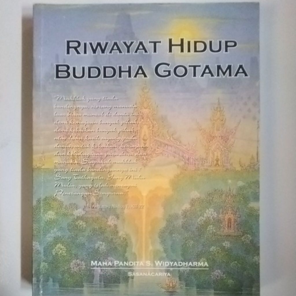 Buku Agama Buddha Riwayat Hidup Buddha Gotama