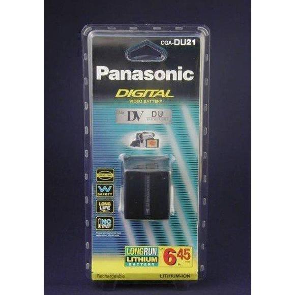 Baterai Panasonic CGA-DU21 Untuk Handycam Seri NV-GS PV-GS SDR-H VDR-D VDR-M Dll. Baterai