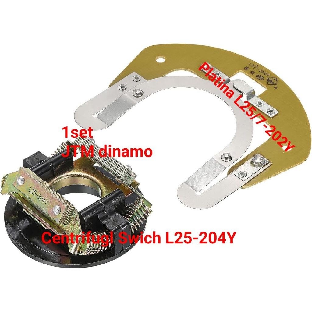 Platina L25/27-202Y-Centrifugal Swich L25-204Y-Otomatis Dinamo 1phase 220v