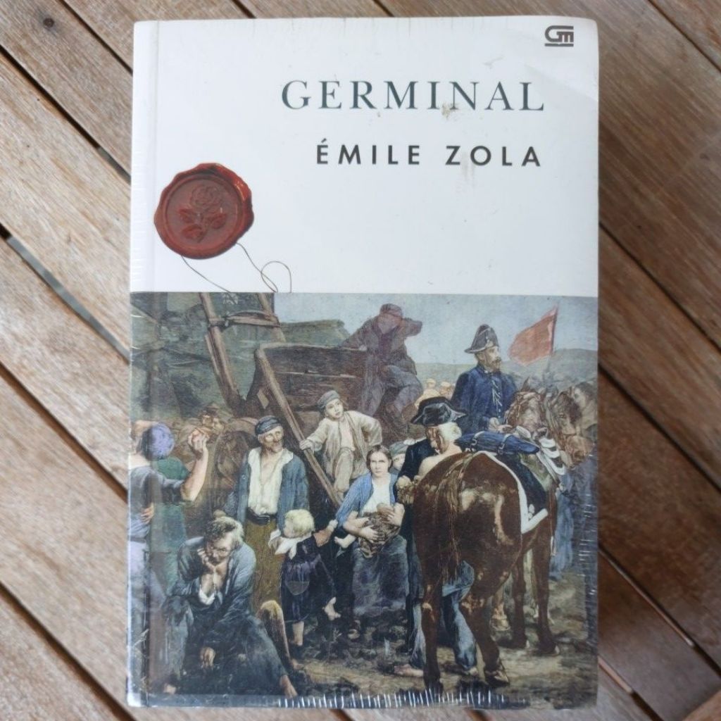 NEW ORI SEGEL - NOVEL GERMINAL - EMILE ZOLA - ORI 100% GRAMEDIA - KOLEKSI PRIBADI