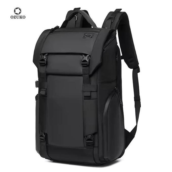 OZUKO Odyssey Backpack #9866 - Tas Ransel Fotografer Laptop 15.6 inch