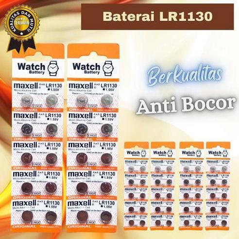 Baterai / Battery / Batere Ag10 / Lr54 / Lr1130 Batere Kancing Ag 10 Baterai Jam Tasbih Digital Kalk