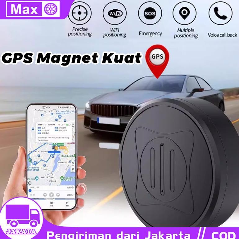 Mini GPS Mobil GPS Alat Perekam Lokasi Pelacak GPS Motor Device GPS Motor Mini Gaya Magnet Yang Kuat