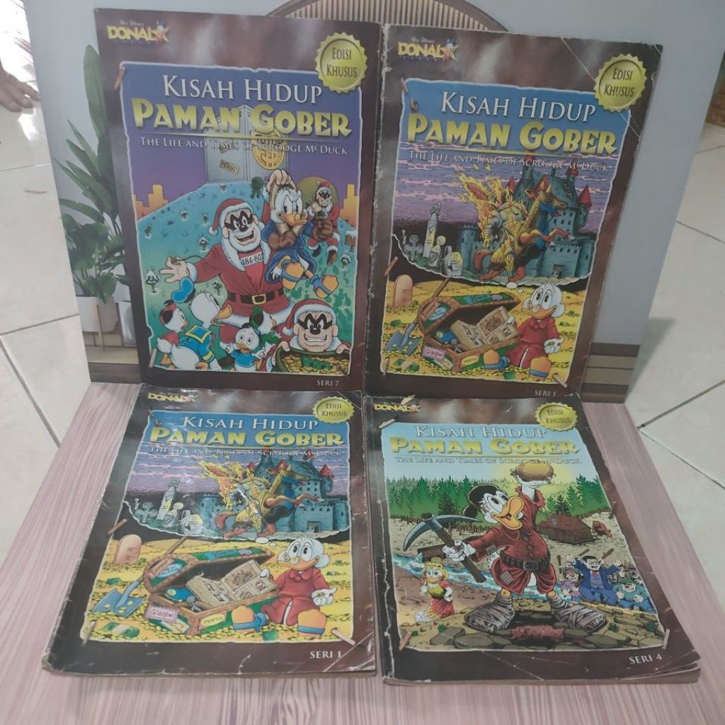 Komik Kisah Hidup Paman Gober Cabutan edisi Koleksi