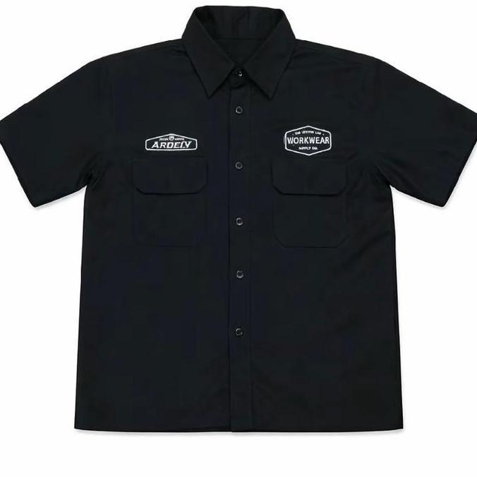 STERNCO kemeja workshit engineer black