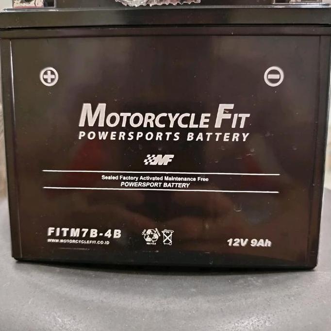 Oneroad Aki Motor Fitm7B4B Gm7B4B 12V 9Ah Yamaha Nouvo Scorpio Honda Ter