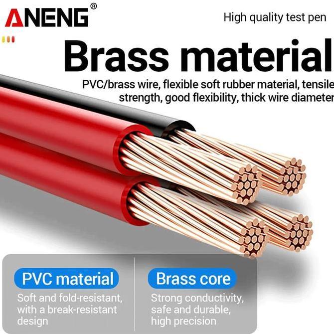 [] Aneng PT840 Kabel Multimeter Test Pen Test Lead Wire Retardant 10A