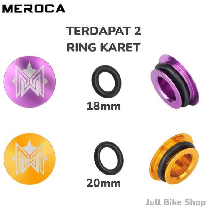 Promo Penutup crank HT2 MEROCA Litepro kanan alloy tutup hollowtech sepeda mtb HT 2 Diskon